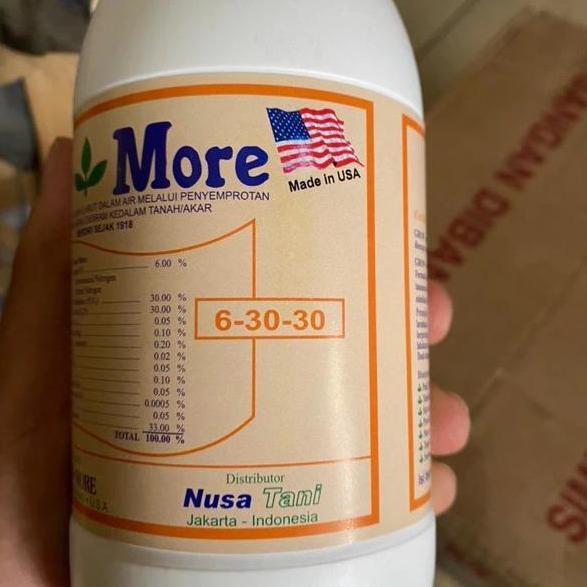 Pupuk growmore 6 30 30 isi 454gram pupuk bunga dan buah