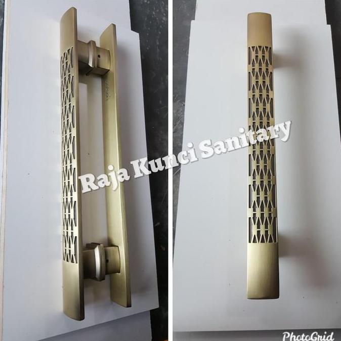 Pull Handle Dekson Antik Brass.Gagang Pintu Dekson Kuningan Tebal