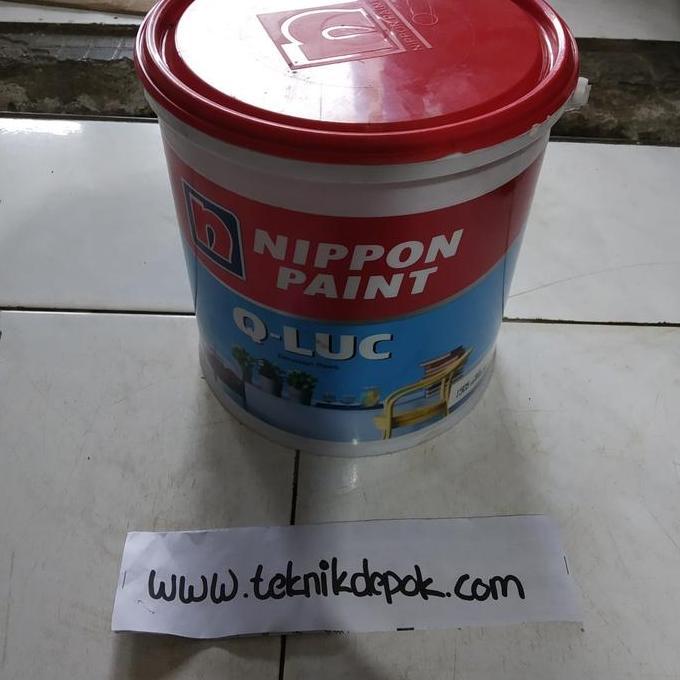 Cat Nippon paint 4.5 Kg Cat Q Luc Candy Pink 1563 Cat Tembok 1 Galon
