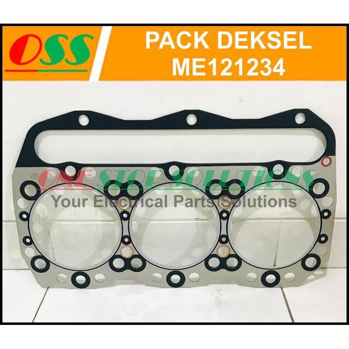 TERLARIS PACK DEKSEL GASKET CYLINDER HEAD ME121234 UNTUK MITSUBISHI 6D40 