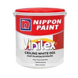 NIPPON VINILEX CEILING WHITE (5 KG) - CAT PLAFON & GYPSUM NIPPON PAINT