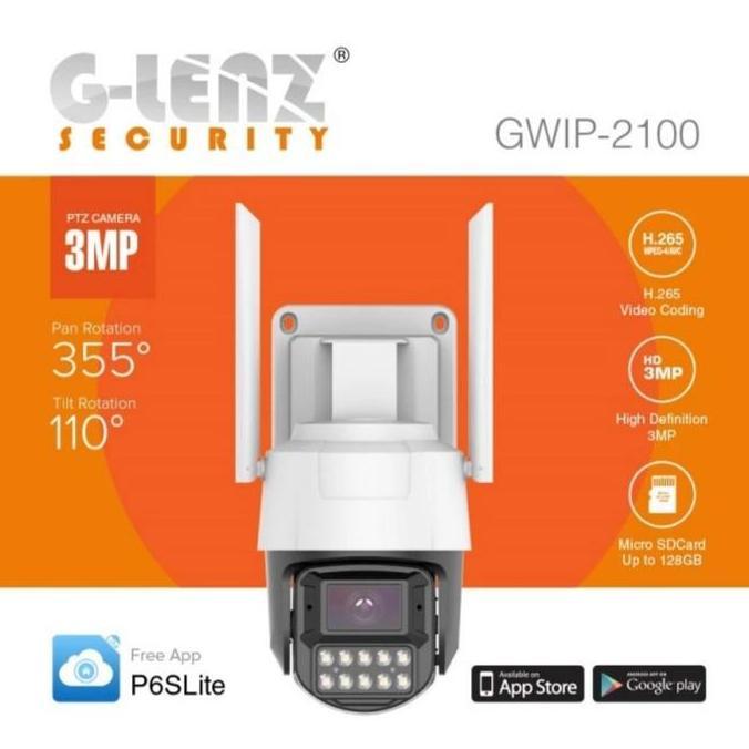 Grosir Glenz Smart Ip Camera Cctv Ptz Gwip - 2100 (2Mp)