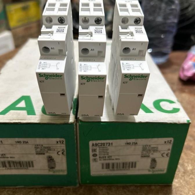 kontaktor din rail ict 25A schneider A9C20731