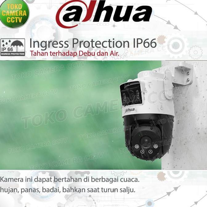 Murah Cctv Wifi Outdoor Rotasi Dual Lens Dahua Picoo 3Mp Kamera Cctv Pintar Bersuara Berwarna