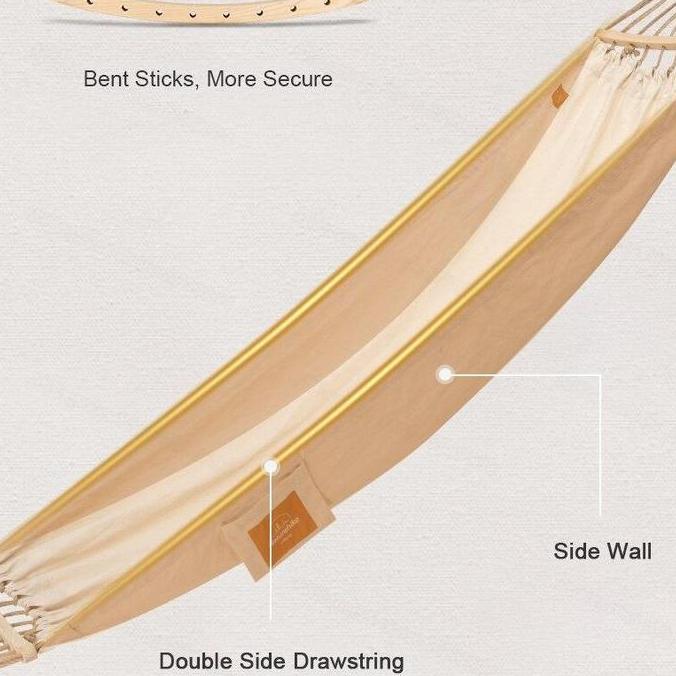 HAMMOCK CANVAS NATUREHIKE NH20DC001 AYUNAN GANTUNG CAMPING OUTDOOR