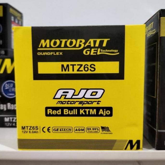 Aki motor Honda CB150R Mott MTZ6S aki kering