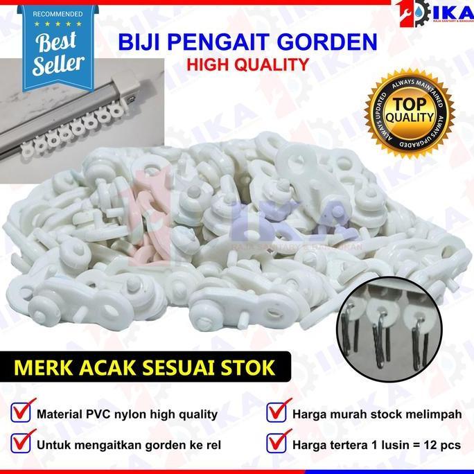 BLOCHEA RODAKU GORDEN BAHAN PLASTIK PREMIUM Roda Rell / Biji Plastik Rell / Rail Gorden T / Kawat Pe