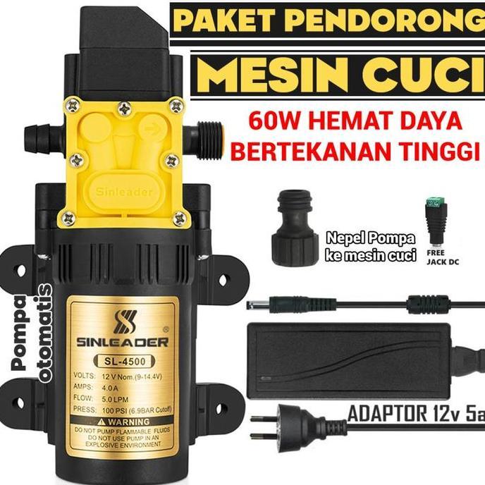 Paket Pendorong Mesin cuci otomatis SL 4500 60W Bertekanan