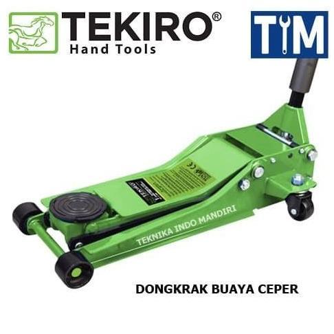 Dongkrak buaya 3 Ton TEKIRO / Dongkrak buaya ceper 3 Ton