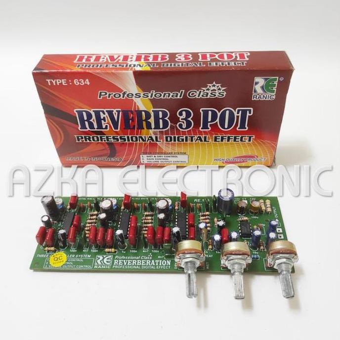 Kit Echo Reverb 3 Potensio