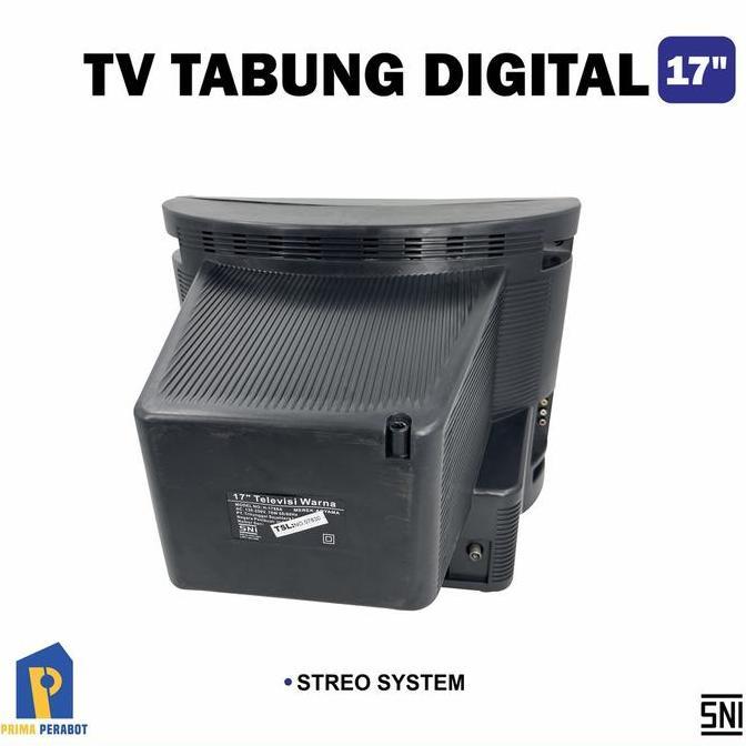 TV Tabung Aoyama 17 Inch Digital Semi Flat Stereo System
