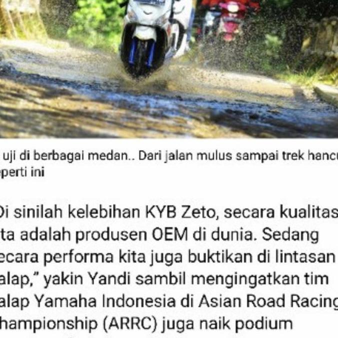 Shockbreaker Kyb-Zeto/ Zt1060/S-Series/300 (Vario, Beat, Mio, Soulgt)