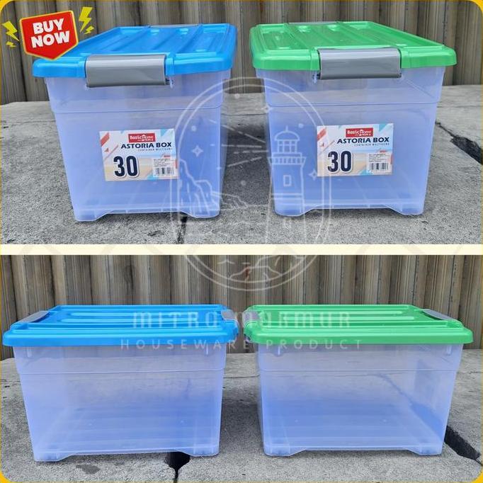 KONTAINER BOX RODA 30 45 55 LITER BASIC HOME LION STAR CONTAINER BOX