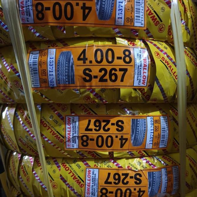 Ban Luar Swallow 400 - 8 Ban Ring 8 Bajaj RE TVS BBG Roda Tiga 400-8