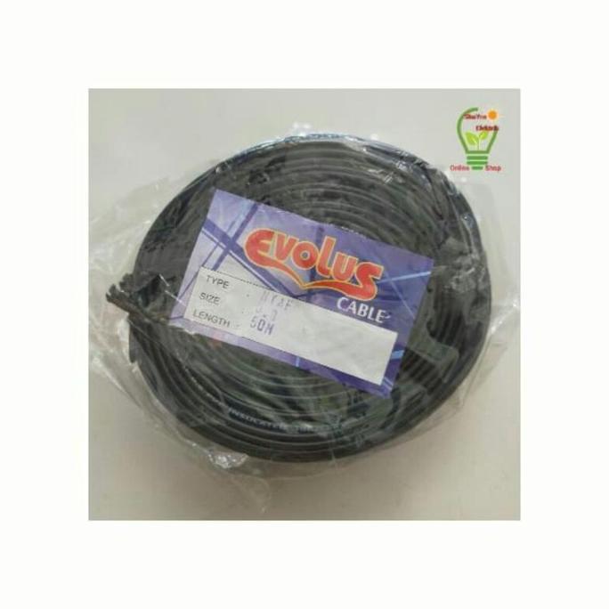 Kabel Serabut Kecil 0.8/Kabel Nyaf 0.8 Panjang 50 Meter