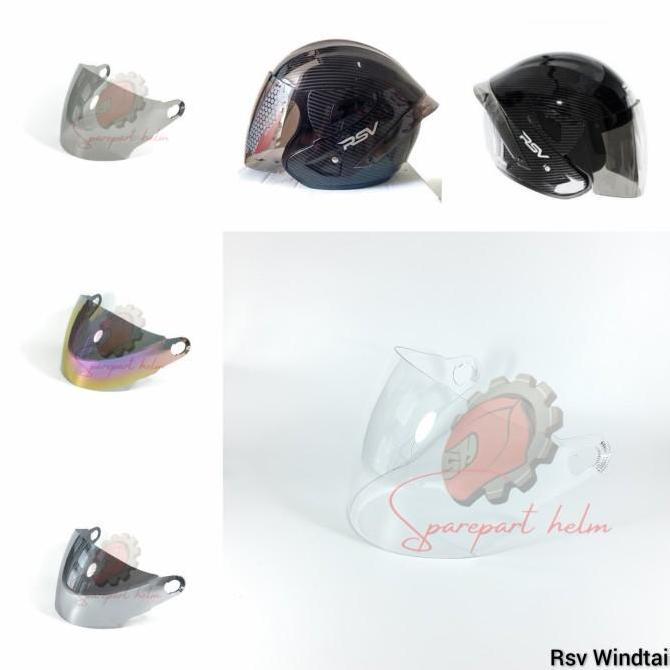 Kaca helm RSV Windtail Visor helm RSV Windtail