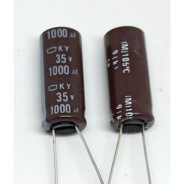 100 pcs elco 1000uf 35v