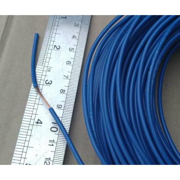 Kabel awg22 awg 22 serabut tembaga 0.75 paket roll 50m