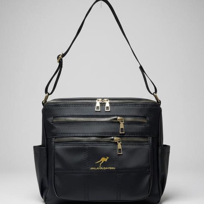 HEMAT LUAR BIASA Tas Selempang Wanita Bahan Nilon Tas Selempang Bahu Wanita Anti Air Multifungsi Ter