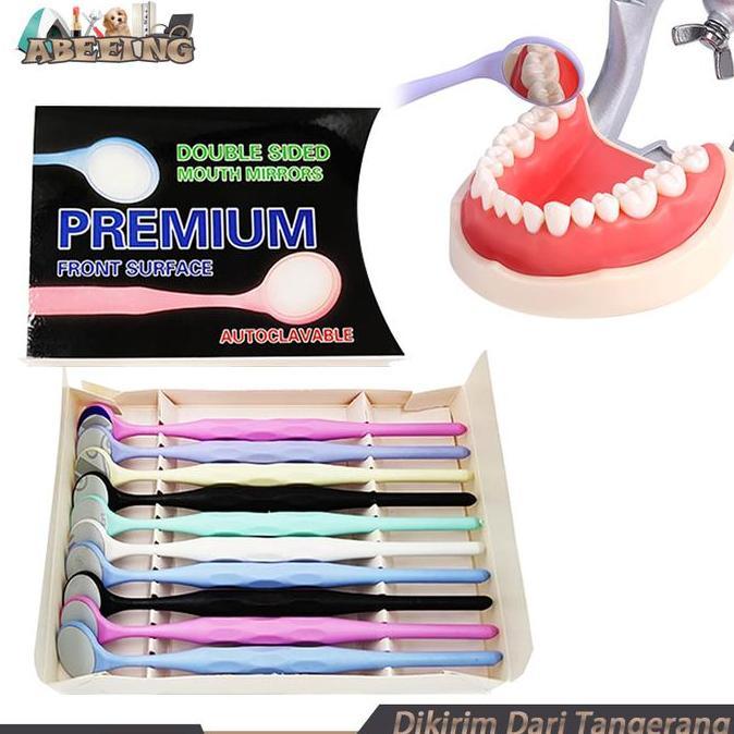 SYAUBAN 1 Box Dental Kaca Mulut Anti Fog Kaca Mulut Front Surface