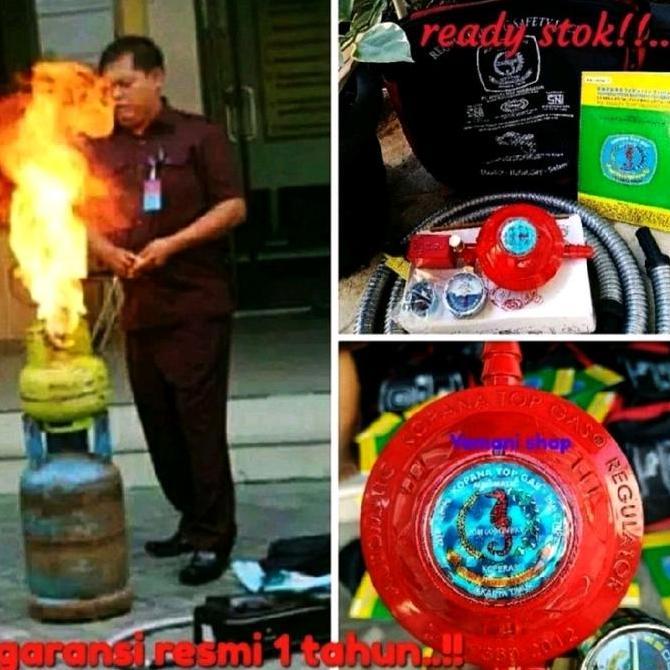 REGULATOR TOP GAS PERTAMINA BERGARANSI 1 TAHUN GARANSI ORIGINAL regulator