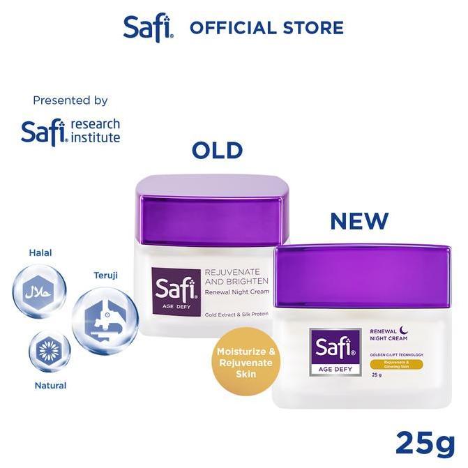 Josei- Safi - Age Defy - Renewal Night Cream - Cream Malam
