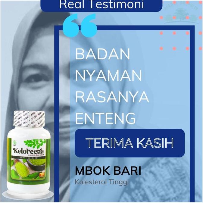 Kenk- Obat Antidepresan Alami, Penghilang Depresi Cemas Keloreena 50 Kapsul