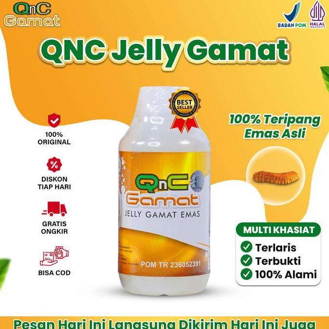 Kenk- Qnc Jelly Gamat Original - Jely Gamat - Jeli Gamat- Jelly Gamat Emas