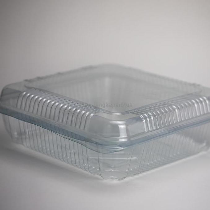 Mika kue persegi / Box kue lapis Kecil 20 x 20 x 6.5 (Per 10 pcs)