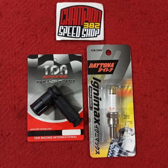 TERMURAH - Paket Busi Daytona Cop Dop Busi TDR PCX 150 Lokal ADV 150 Beat FI