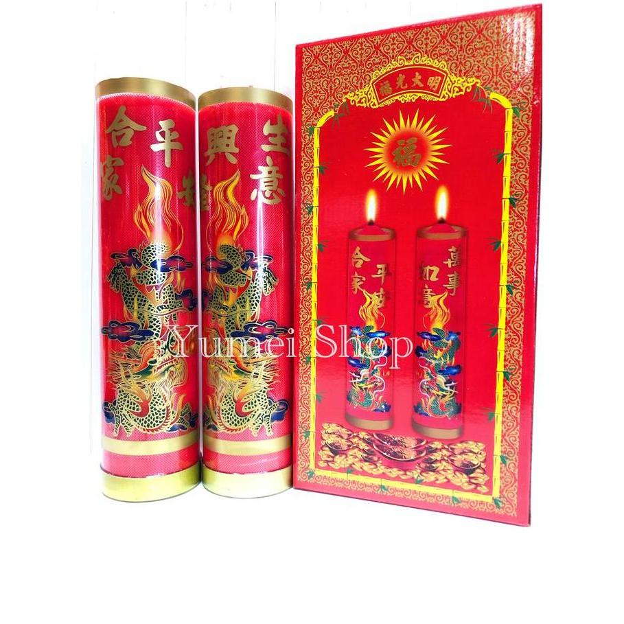 Lilin Kati Merah Naga