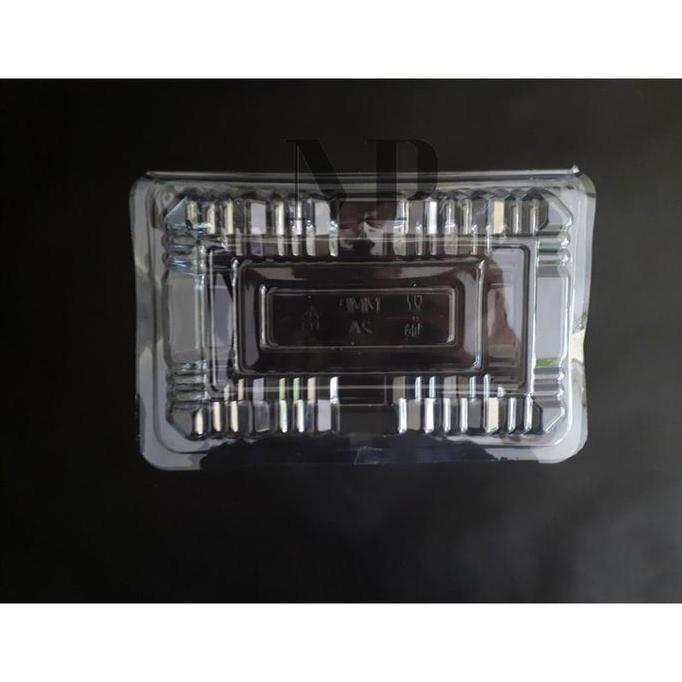 Plastik Mika BX 2A Kotak MIka 50 pcs Box Nasi Kue Dimsum Varian Standar