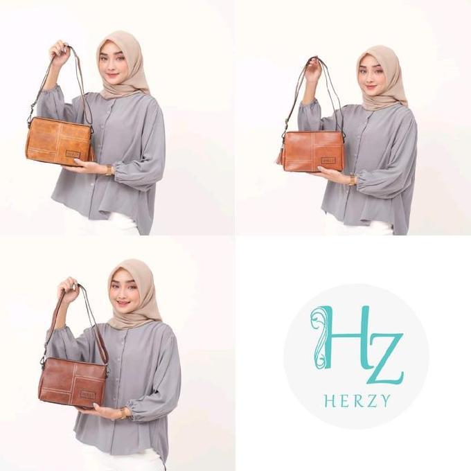 Kasora- Tas Selempang Wanita Adara By Herzy Kulit