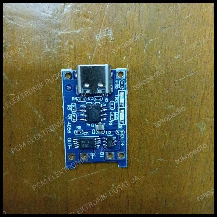 TERBARU 1231 MODUL MODULE KIT TP4056 TP 4056 PLUS PROTECTED TIPE TYPE C 