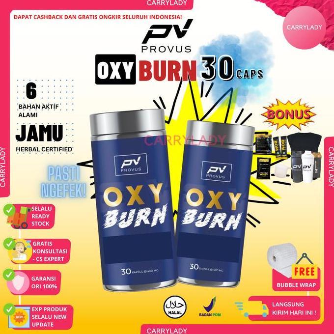 Ultrafit- Provus Oxy Burn 90 Kapsul Caps Supplement Fitness