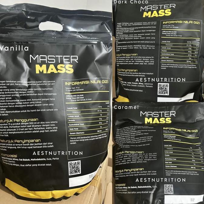 Ultrafit- Vectorlabs Master Mass 12 Lbs Susu Gainer Protein Tinggi Kalori
