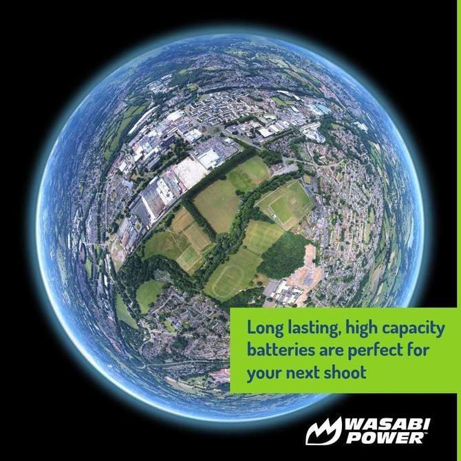 Wasabi Power Battery & Charger Kit for Xiaomi YI 2 YI 4K YI 4K Mark II YI 4K+ 4Kii 4KM2 YI Lite 4K Y