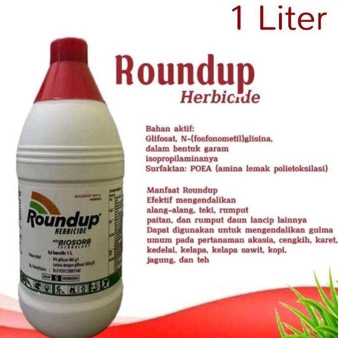 Herbisida Roundup 1 Liter Original Terbaru !!!