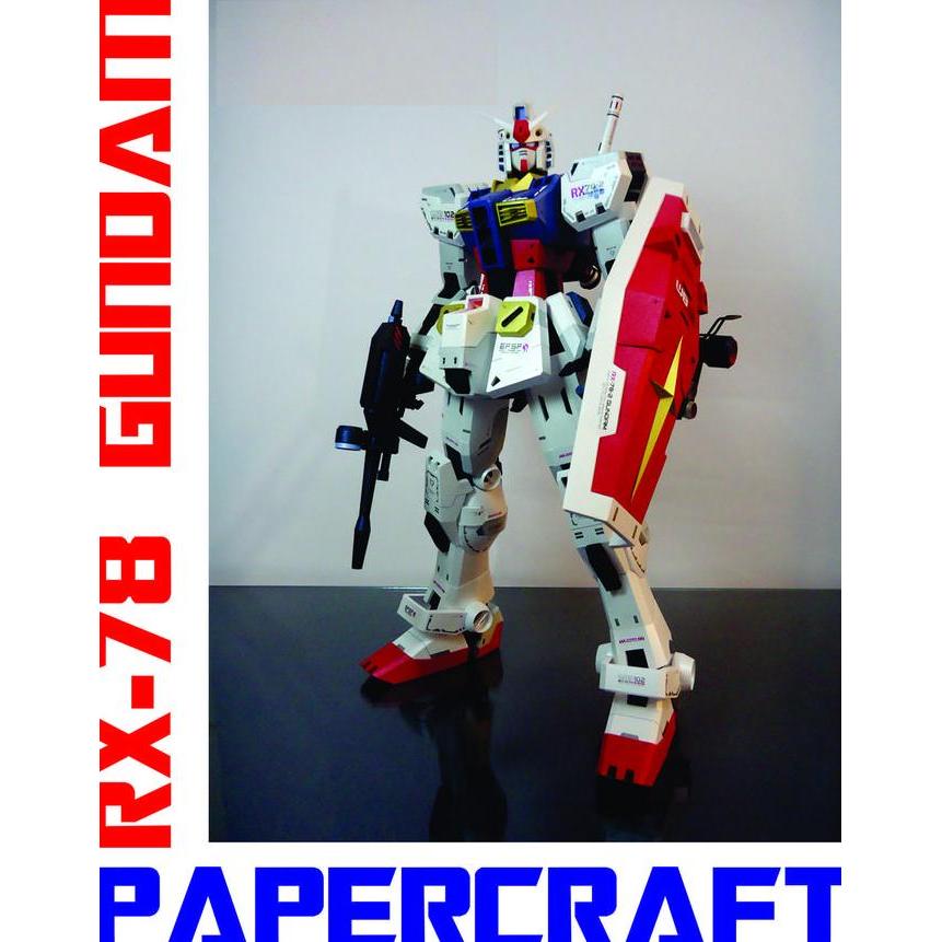 DIY Papercraft Gundam RX-78-2 Gundam BIG SCALE 90cm