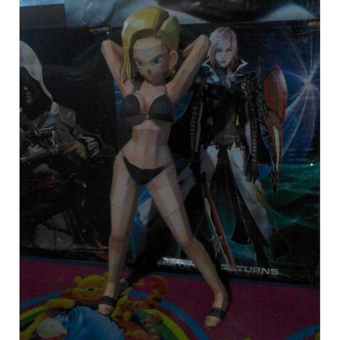 DIY Papercraft Pola figure Papercraft DBZ - (ECCHI)