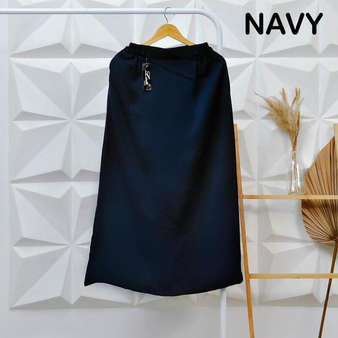 PALING MURAH ROK KERJA LINE A ROK PANJANG WANITA KANTOR Casual Hitam Cewek Dewasa PALING MURAH