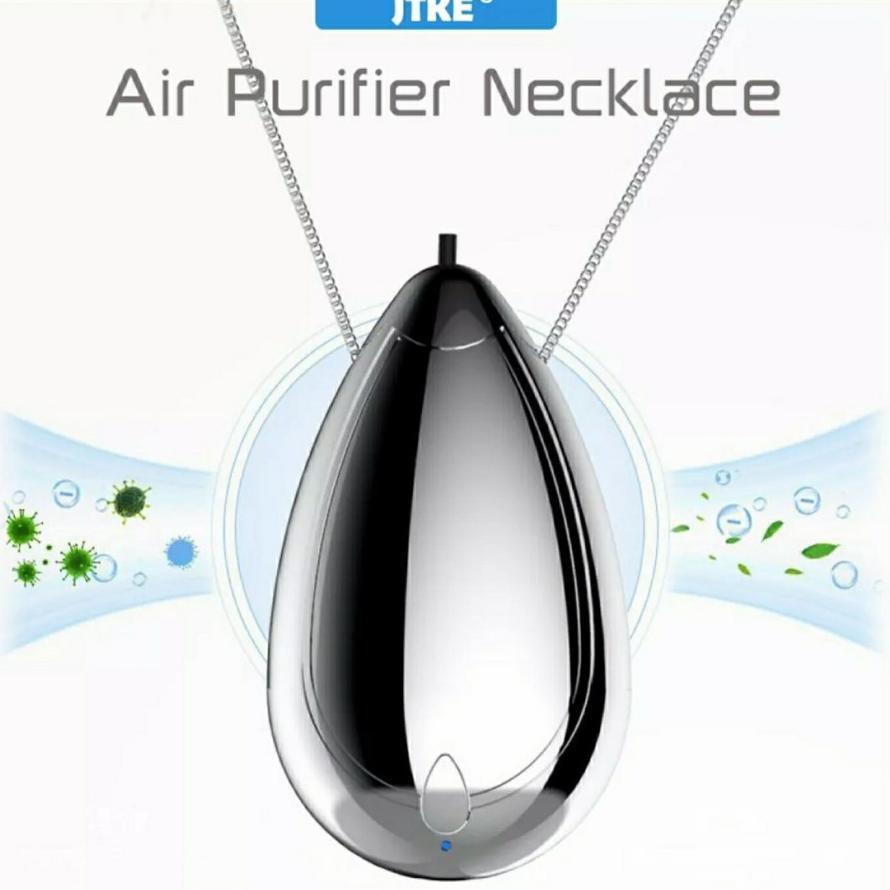 Kalung Air Purifier Ionizer Necklace Portable