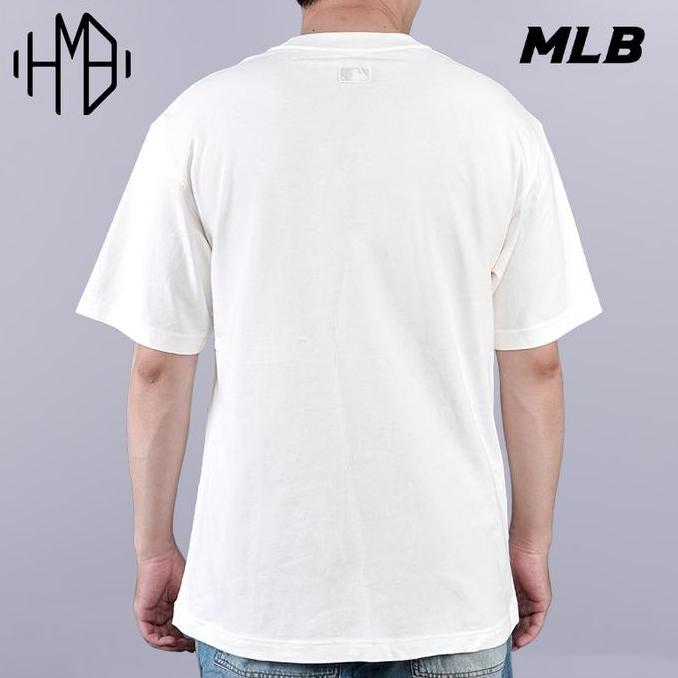 MLB Korea Smile Face Graphic Tee LA Dodgers Boston Red Sox