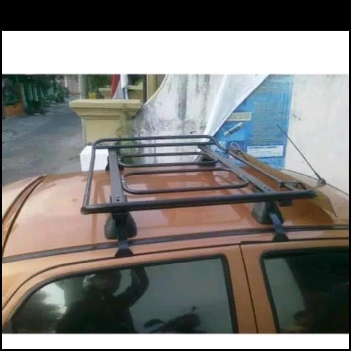 HOT DEAL ROOF RACK BAGASI ATAS MOBIL LUXIO / GRAN MAX MODEL RACK JECK KAKI 4 KOMPLIT