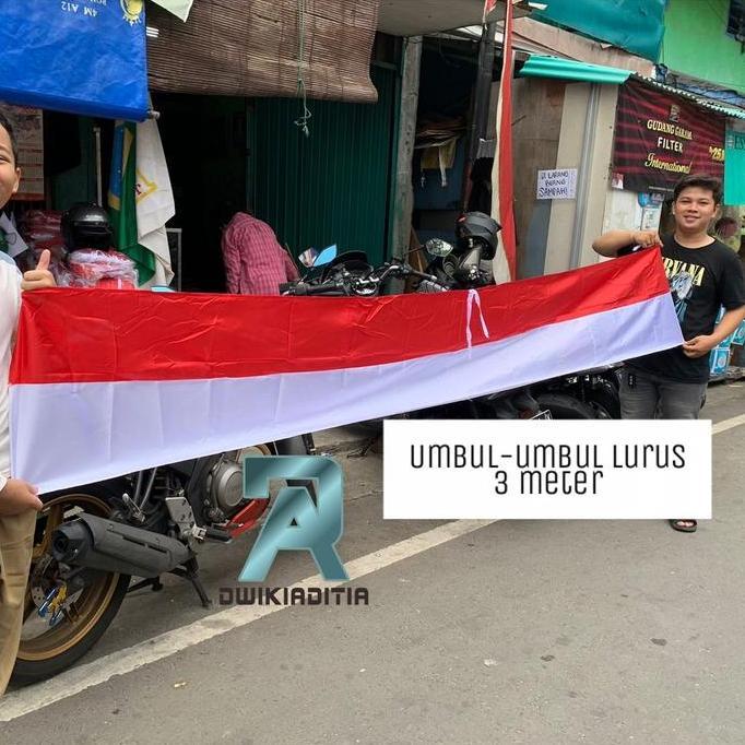 Umbul-umbul Merah Putih Lurus 3 Meter