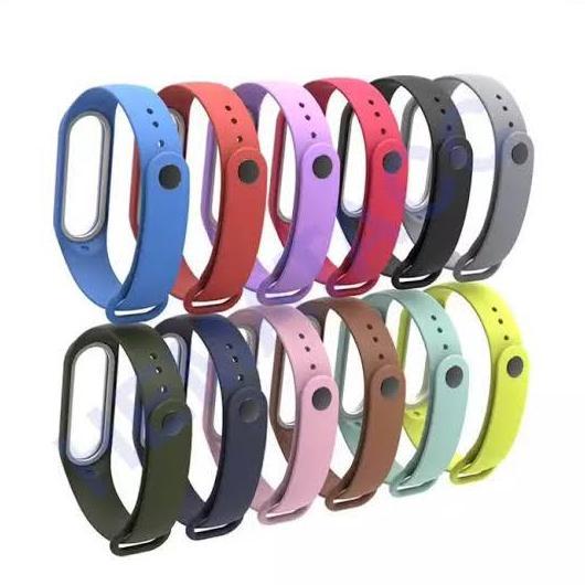 Tali Karet mband 3 4 5 6 Silicon Replacement Strap Only Smart Band Smart Watch MBand Strap Smartband