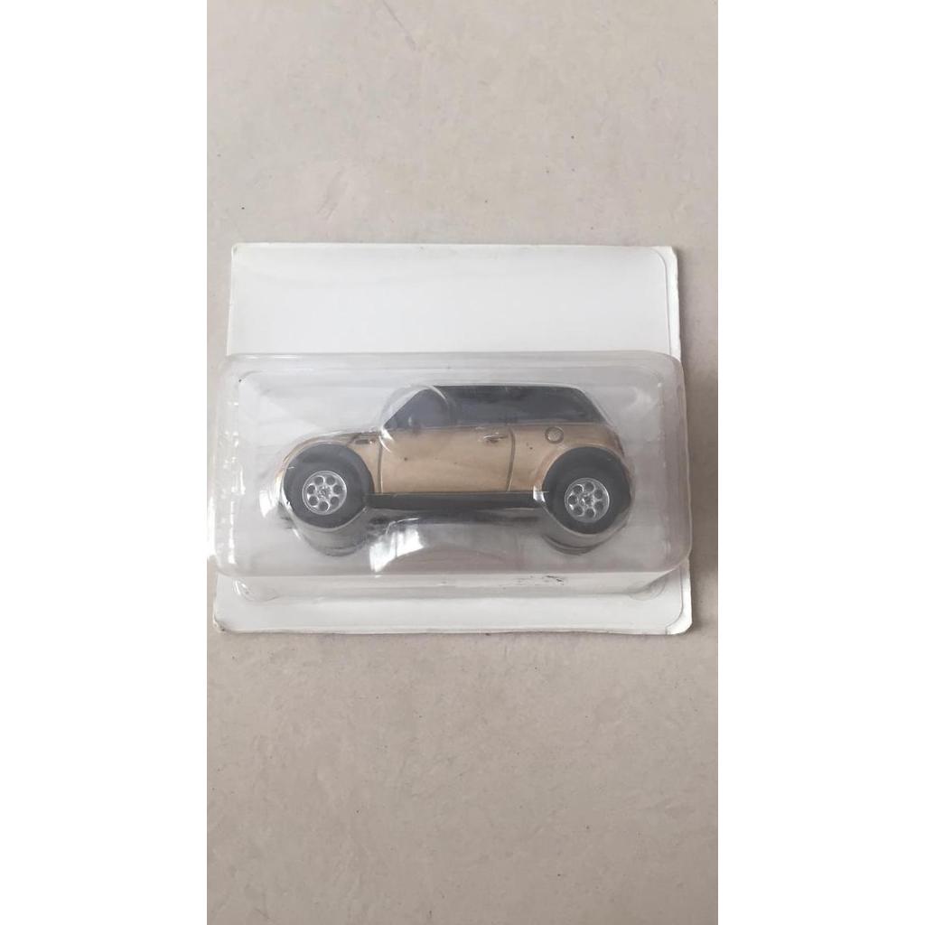 Tomica mini cooper limited edition gold color ban karet blister segel