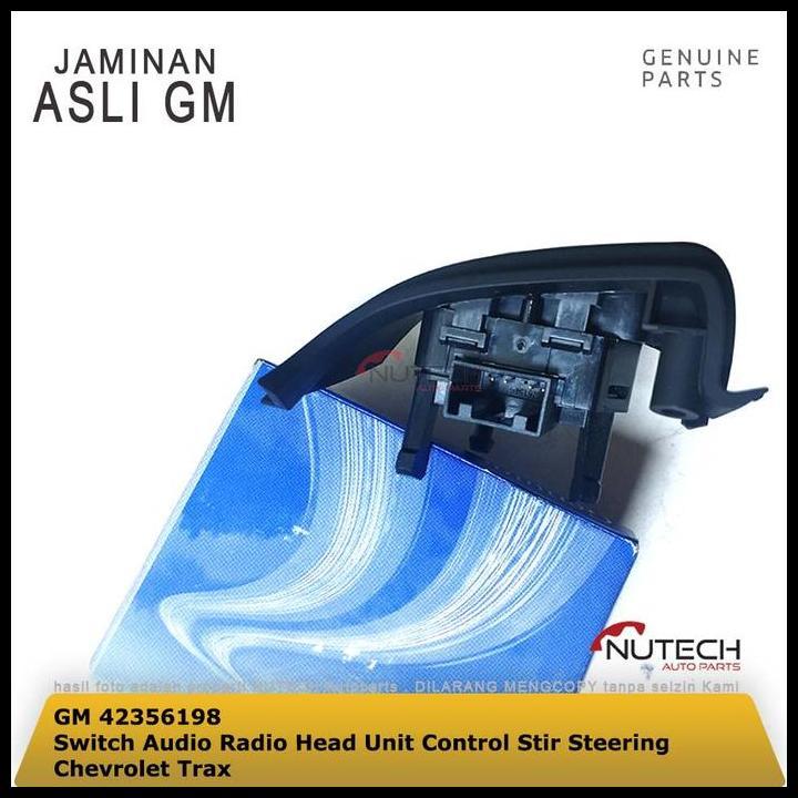 TERBARU SWITCH AUDIO RADIO HEAD UNIT CONTROL STIR STEERING CHEVROLET TRAX ORI 