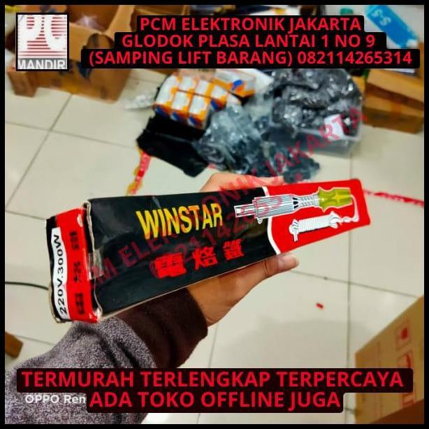 TERBARU SOLDER BESAR TAIWAN KAYU WINNER 300W 300WATT 300 WATT BUAT KEPALA AKI 