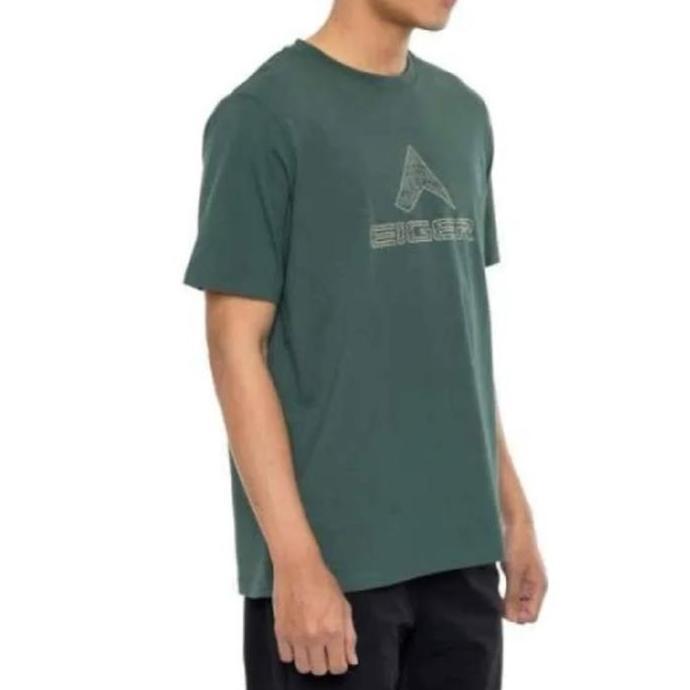 Kaos Eiger Starkregen Lengan Pendek Katun - Original